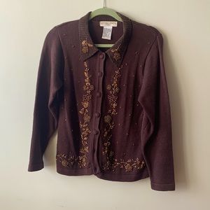 Vintage Beaded Cardigan